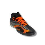 Walked 435-25 Çoraplı Halı Saha Krampon Siyah Turuncu 36-39