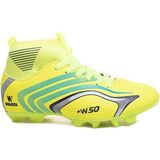 Walked Çoraplı Sarı Krampon Futbol Ayakkabısı