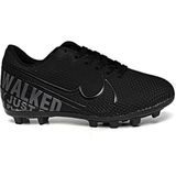 Walked Föz 433 Walked Krampon Futbol Çim Erkek Spor Ayakkabı - Siyah