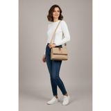 Walkenzo 2103 Kadın Günlük Omuz Çantası - STANDART - Vizon - Camel