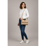 Walkenzo 2103 Kadın Günlük Omuz Çantası Vizon-Camel
