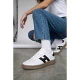 Walkenzo 5260 Anatomik Taban Bağcıklı Kadın Spor Ayakkabı - Beyaz