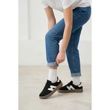 Walkenzo 5260 Anatomik Taban Bağcıklı Kadın Spor Ayakkabı - Siyah