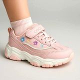 Walkenzo Bella Anatomik Rahat Taban Kız Çocuk Spor Ayakkabı Pudra
