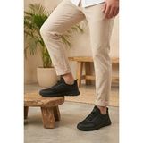 Walkenzo - G-Class 9060 Erkek Hafif Rahat Taban Spor Ayakkabı Siyah