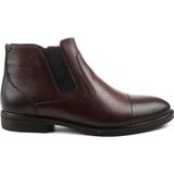 Walkenzo MNTN-5866 Hakiki Deri Termo Taban Günlük Erkek Bot - Kahverengi
