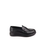 Walkenzo-Rsg 4576 Erkek Poli Taban Bağcıksız Günlük Ayakkabı - Siyah