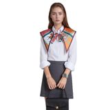 Walkenzo Sanatsal Stil At Desenli Modern Kadın Omuz Şalı - Bordo