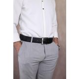 Walkenzo Smt-4414 Erkek Hakiki Deri Klasik Kot Kemeri