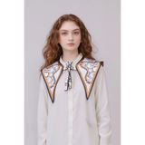 Walkenzo Yeni Stil Mücevher Desen Modern Kadın Omuz Şalı