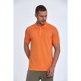 Walker Polo Erkek Tişört Turuncu - 2XL
