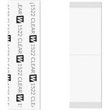 Walker Tape 1522 Clear™ Protez Saç Bandı (''C'' (2,0cm x 7,5cm)) (Düz 1" x 3" (2,5cm x 7,5 cm))