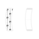 Walker Tape Pro-Flex II Hipoalerjenik Protez Saç Bandı (Oval ''C'' (2.0cm x 7.5cm))