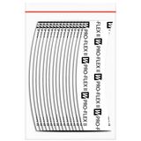 Walker Tape Pro Flex II Oval C 2.0x7.5 cm 36 Adet Hipoalerjenik Protez Saç Bandı