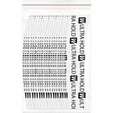 Walker Tape Ultra Hold™ Tape Protez Saç Bandı Oval ("C" - 2,0cm x 7,5cm) 36 Adet - "C" (2cm x 7,5cm)