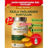 Walkers Bromelain Yeşil Çay, Krom, Curcumin, Berberine, Resveratrol. - Aromasız