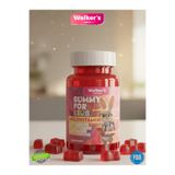 Walker's Vitamins Kids Multivitamin Gummy Sitikolin Lutein Çinko C Vitamini, Bağışıklık, Göz,odaklanma , Boy Uzaması - --