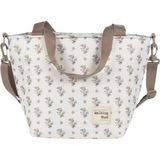 Walking Mum Bolsa Comiditas Çiçek Desenli Anne Bebek Termos Çantası - Standart