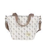 Walking Mum Bolsa Comiditas Çiçek Desenli Termos Çanta