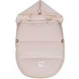 Walking Mum Eco Mum Kundak Bebek Arabası Battaniyesi Apricot–%100 Geri Dönüştürülmüş Pamuk Dış Kumaş, Pamuk Müslin Astarlı, Portbebe ve Beşik Uyumlu, Çok Amaçlı Kundak ve Battaniye, Pembe