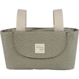 Walking Mum Poppy Moss Yeşil Puantiyeli Bebek Arabası Organizer Çanta - Standart