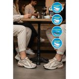 Walkway 1505 Ruth Hafızalı Taban Hafif Esnek Bej Unisex Spor Ayakkabı