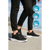 Walkway 2029 G Siyah-Beyaz Unisex Spor Ayakkabı - Siyah - Beyaz