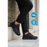WALKWAY-2041-ERYA M Siyah-Siyah Erkek Spor Ayakkabı