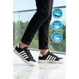 Walkway 2060 Elva M Siyah-Beyaz Erkek Spor Ayakkabı