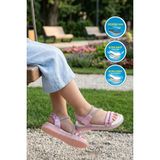 Walkway Arzen 26A94 F Pembe Kız Çocuk Sandalet - 00-Pembe