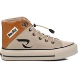 Walkway Bej Taba Çocuk Hi Sneaker Ayakkabı - Renkli