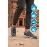 WALKWAY Bestof Bst-646 M Füme Erkek Esnek Hafif Hava Alabilen Rahat Spor Ayakkabı