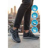 WALKWAY Bestof Bst-650 M Füme Erkek Spor Hava Alabilen Esnek Rahat Ayakkabı