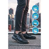 WALKWAY Bestof Bst-650 M Siyah Erkek Spor Hava Alabilen Esnek Hafif Rahat Ayakkabı