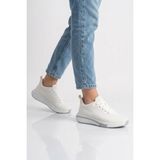 Walkway Beyaz Fileli Hafif Esnek Unisex Spor Ayakkabı Molen 118 G