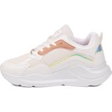 Walkway Beyaz-Pudra Esnek Unisex Spor Ayakkabı 051 G - Beyaz - Pudra
