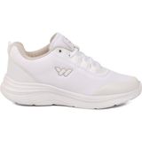 Walkway Beyaz Tekstil Hafif Unisex Spor Ayakkabı 26111 Pete G - 001-Beyaz