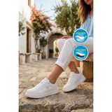 Walkway Beyaz Unisex Spor Ayakkabı BST-2081 G - Beyaz - Beyaz