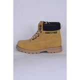 Walkway Conteyner 922 G Camel Nubuk Kadın Termo Taban Bot Ayakkabı