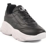 Walkway DRK171 G Siyah-Beyaz Unisex Hafif Esnek Mevsimlik Spor Ayakkabı