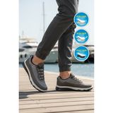 Walkway Elvara Füme Fileli Hafif Esnek Hava Alabilen Erkek Spor Ayakkabı