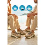 Walkway Flystep G Bej Memory Foam Unisex Spor Ayakkabı