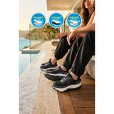 Walkway Flystep G Siyah-Beyaz Memory Foam Unisex Spor Ayakkabı