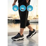 Walkway Flystep M Siyah-Beyaz Hafızalı Taban Erkek Spor Ayakkabı