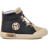 Walkway Lacivert Bej Çocuk Hi Sneaker Ayakkabı - Renkli
