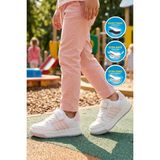 Walkway Lafonten 752 F Beyaz-Pembe Cırtlı Kız Çocuk Spor Ayakkabı - Beyaz - Pembe