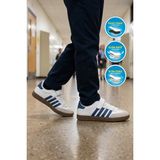 Walkway Lafonten 753 F Beyaz-Turkuaz Cırtlı Erkek Çocuk Spor Ayakkabı - Beyaz - Turkuaz