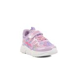 Walkway Lila Pembe Cırtlı Fileli Hafif Kız Çocuk Spor Ayakkabı 2320 F,Lila 34