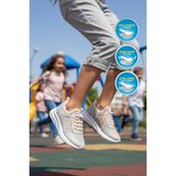 Walkway Motano F Buz-Pudra Kız Çocuk Spor Ayakkabı - Buz - Pudra