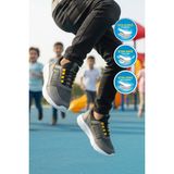 Walkway Motano F Haki-Sarı Unisex Çocuk Spor Ayakkabı - 54648 Haki